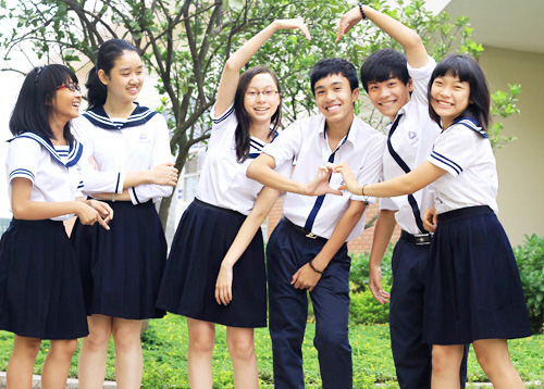 Đồng phục học sinh Trường THPT Dân Lập Lương Thế Vinh